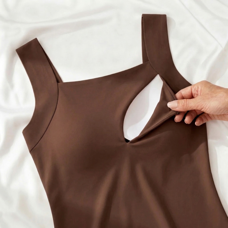 Eloria's Built-In Bra Comfort Tank